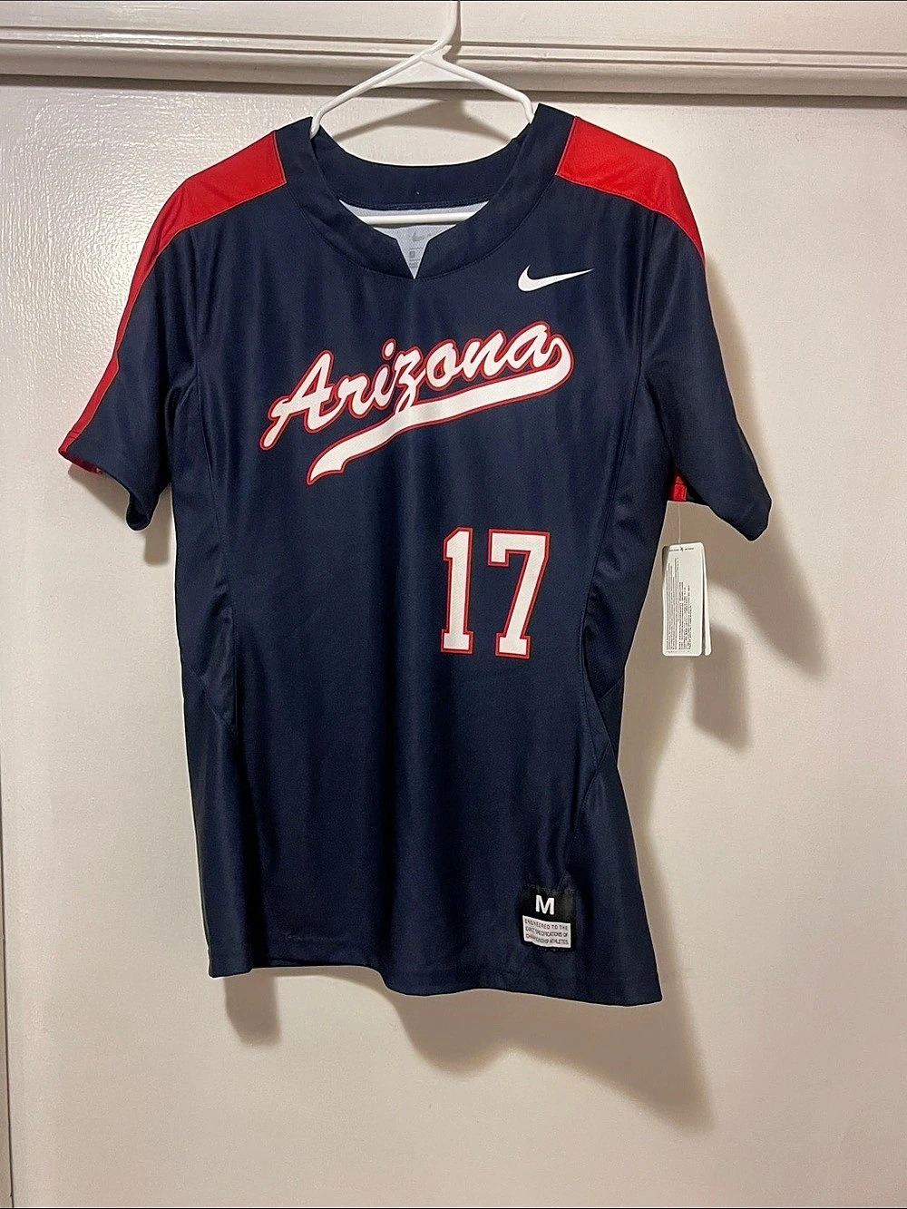 Nike Arizona Wildcats Nike Football Jersey #17 Football Jersey #17 Blue & Red me